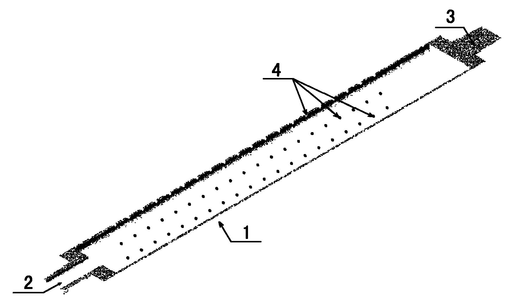 Air-float type film turning device used for once double-side intaglio printing of film