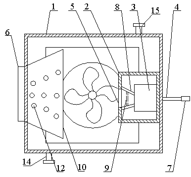 Cooling containing body for welding equipment