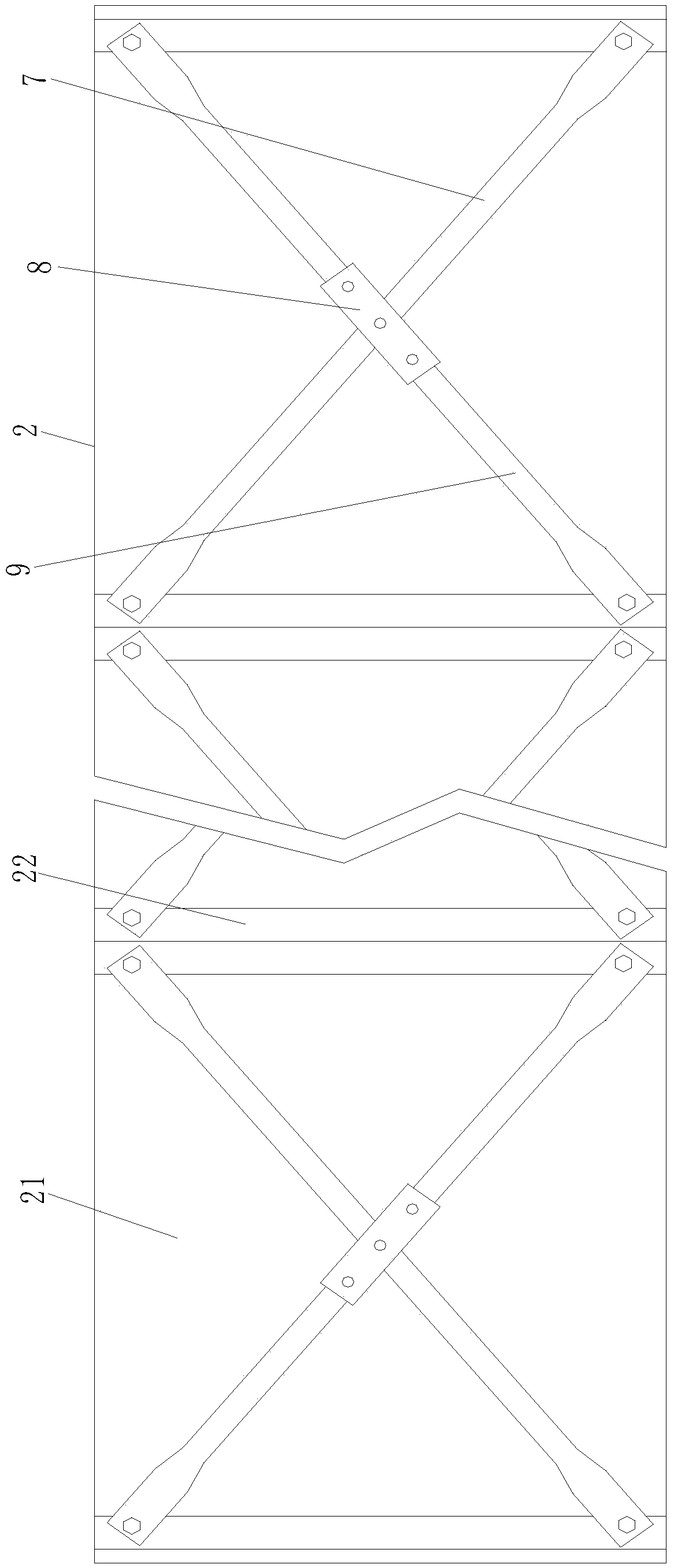 Assembled type steel plate compound insulation wallboard structure