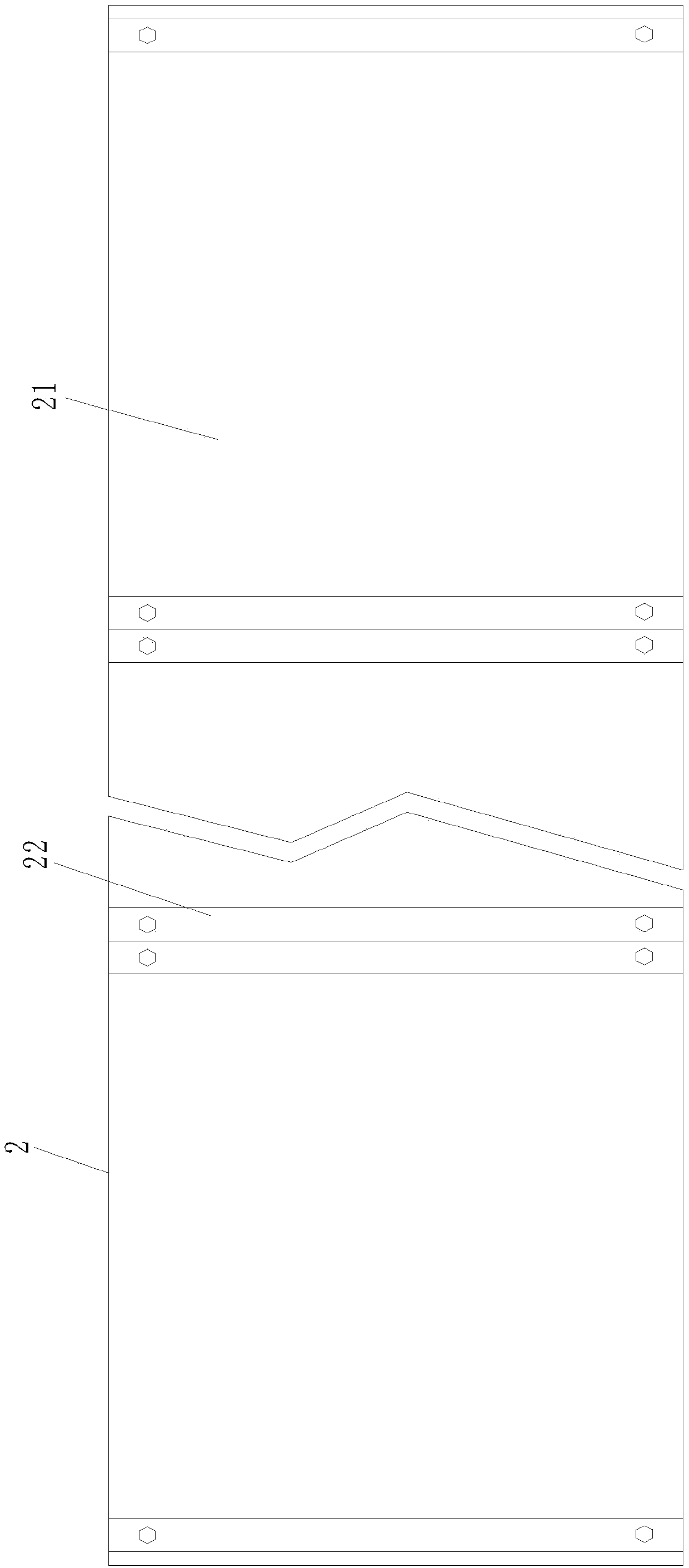 Assembled type steel plate compound insulation wallboard structure