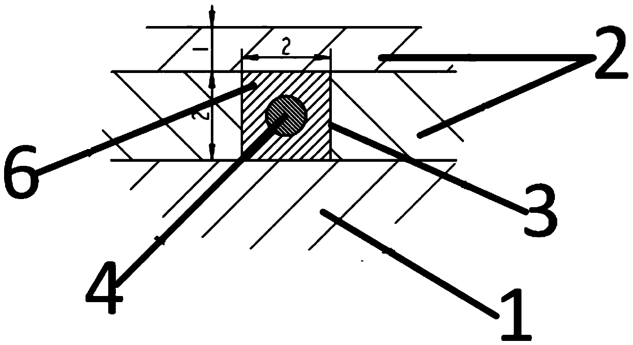 A method for shaping and implanting an optical fiber sensing network into a projectile structure