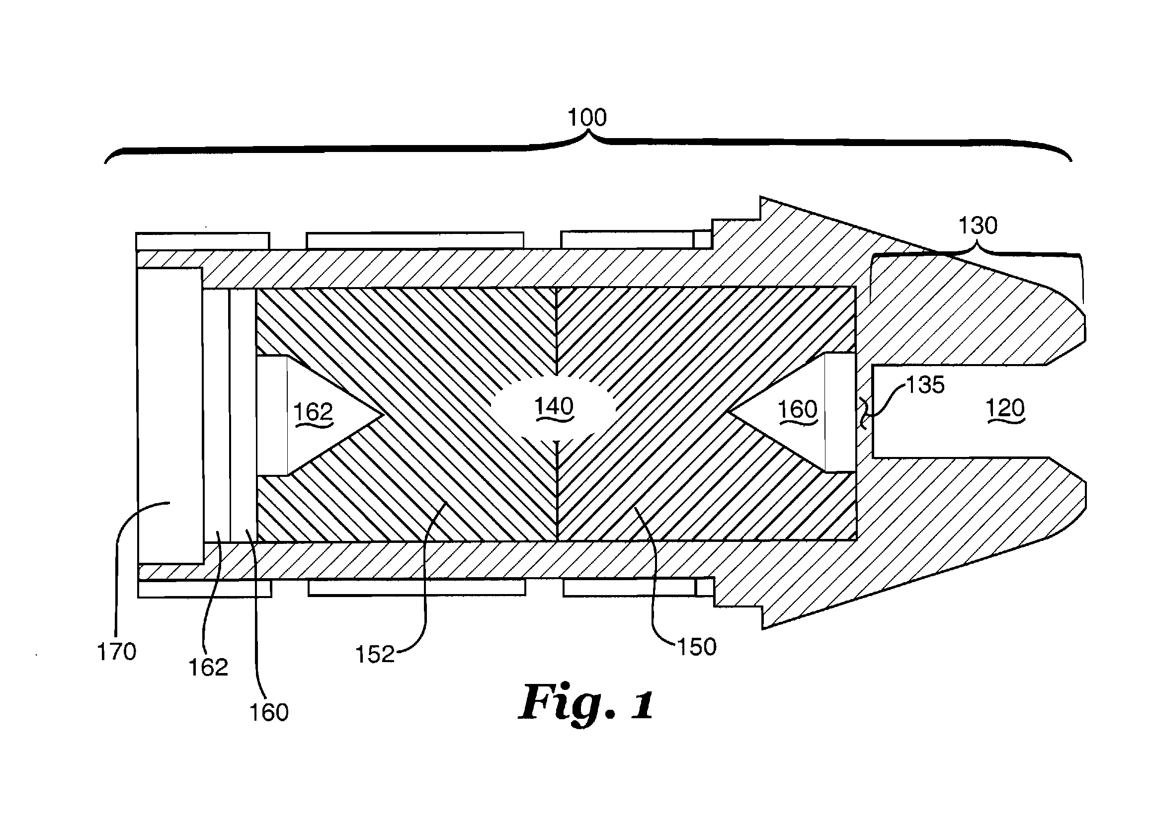 Impact igniting incendiary device for projectiles