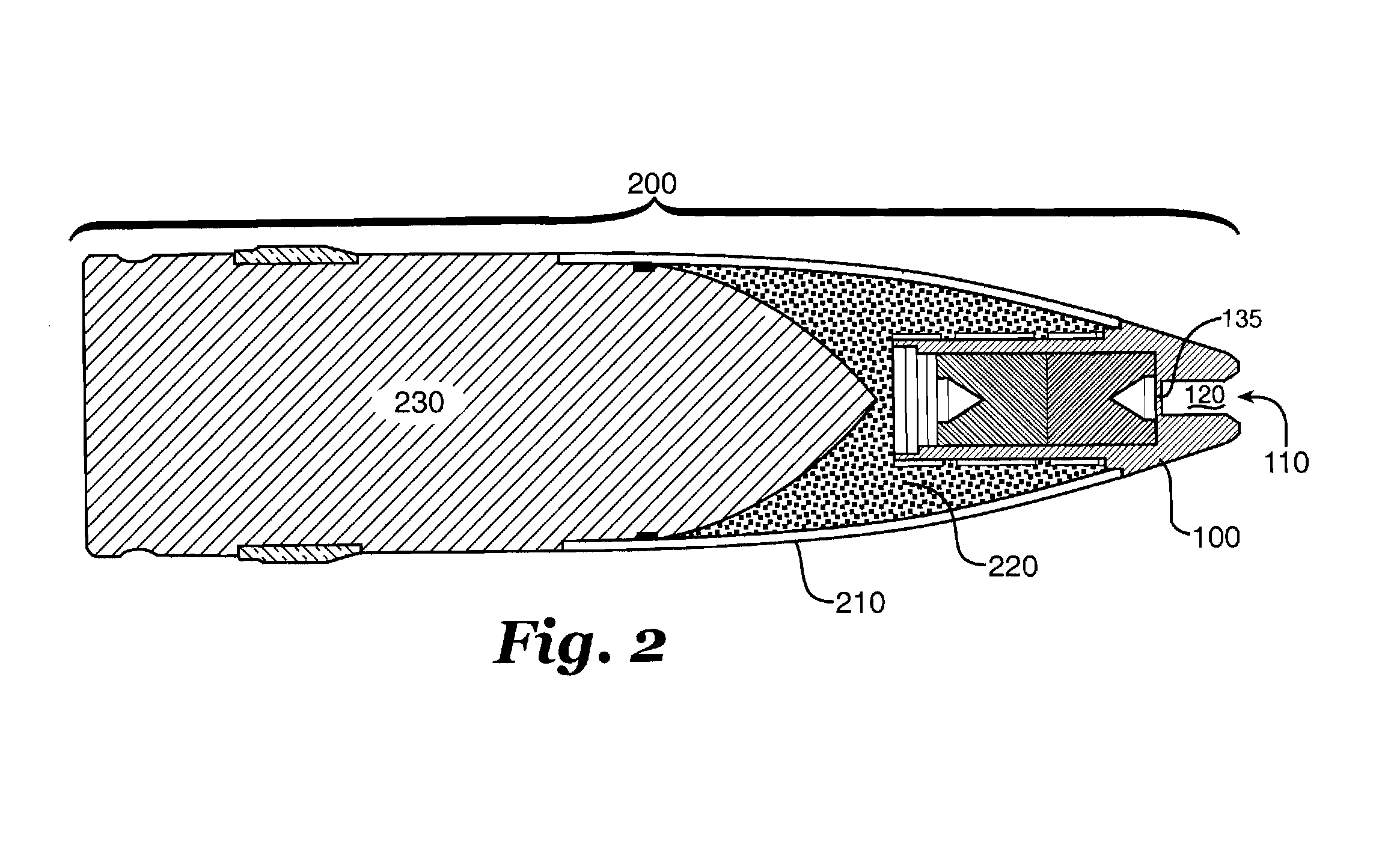 Impact igniting incendiary device for projectiles