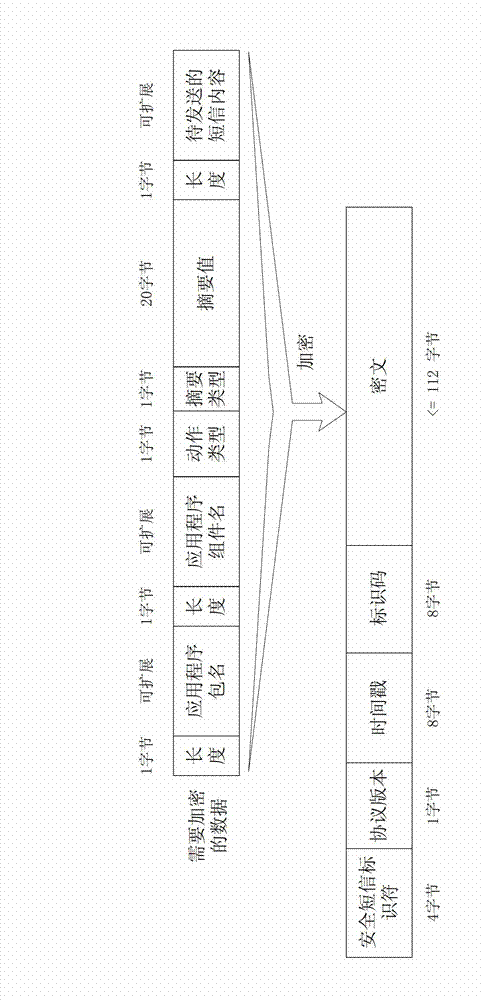 Method, system and cloud server for short message pushing