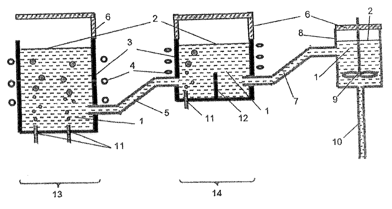 Method and system for producing glass, in which chemical reduction of glass components is avoided