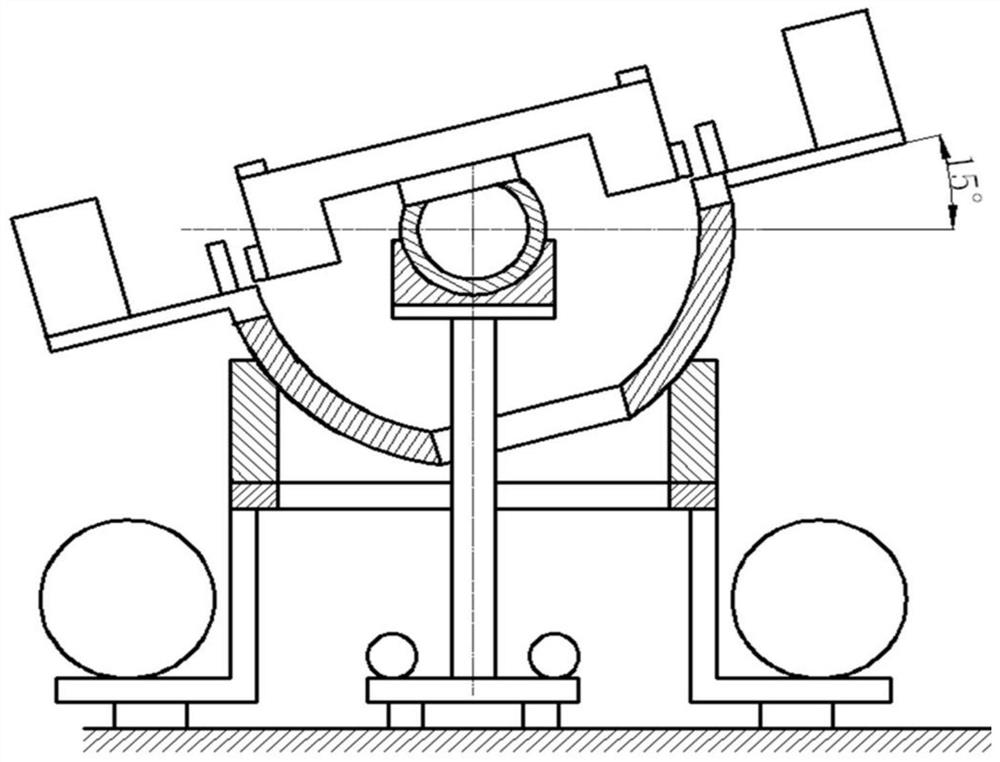 Embedded semi-physical simulation system based on active following of air-floating ball socket