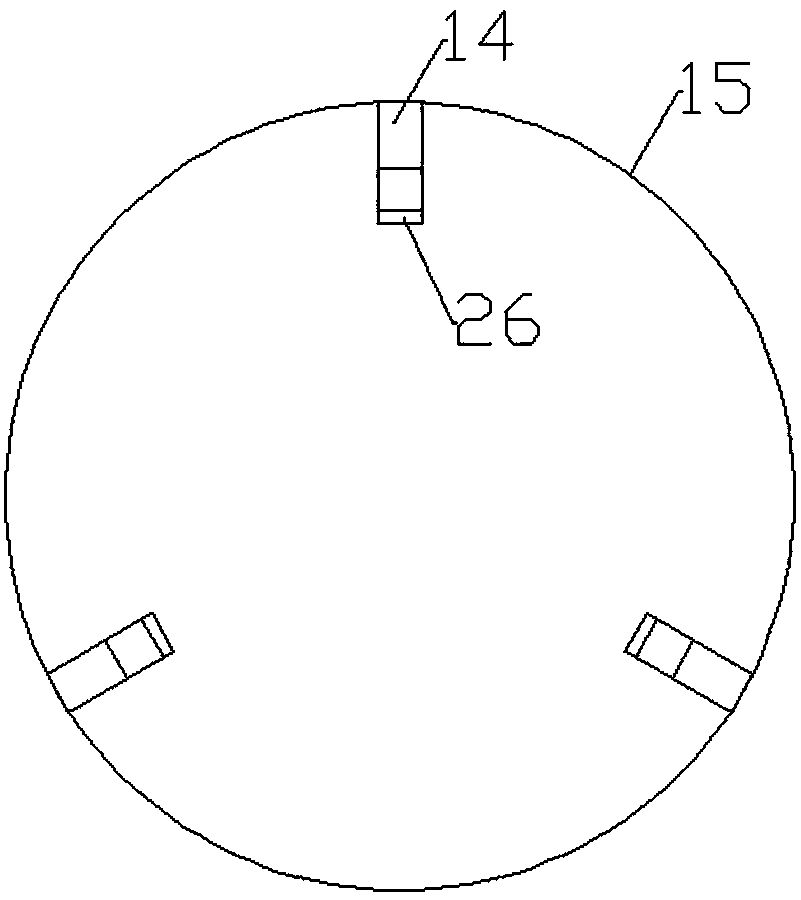 Polishing device for caddy