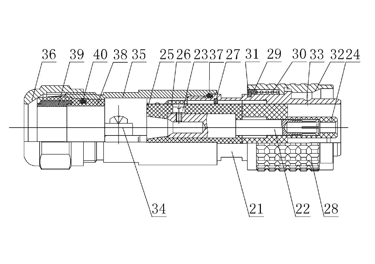 Shielding element and electrical connector plug using same