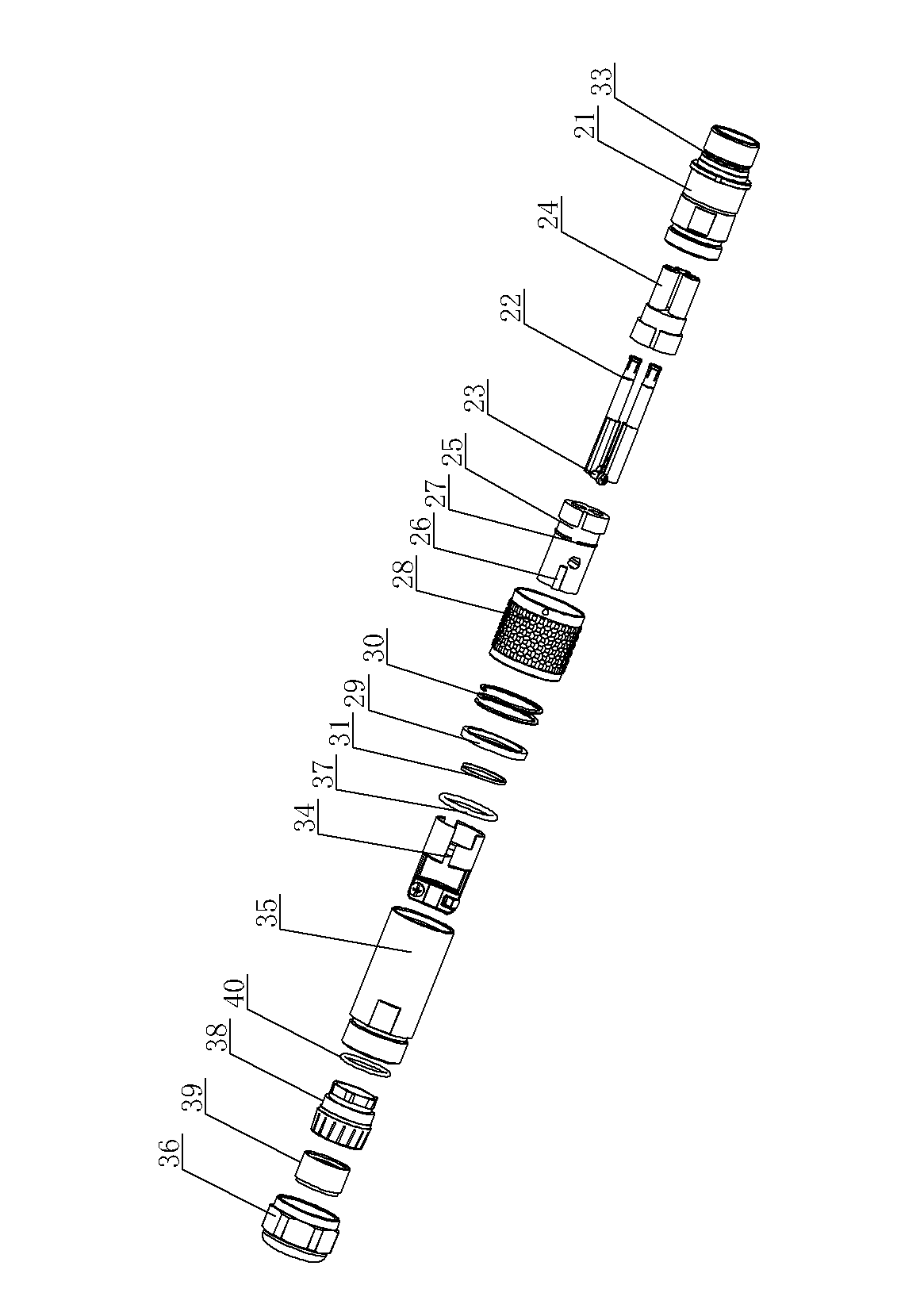 Shielding element and electrical connector plug using same