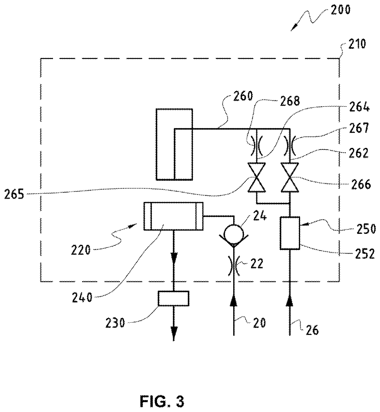 Coffee machine for preparation of a hot beverage