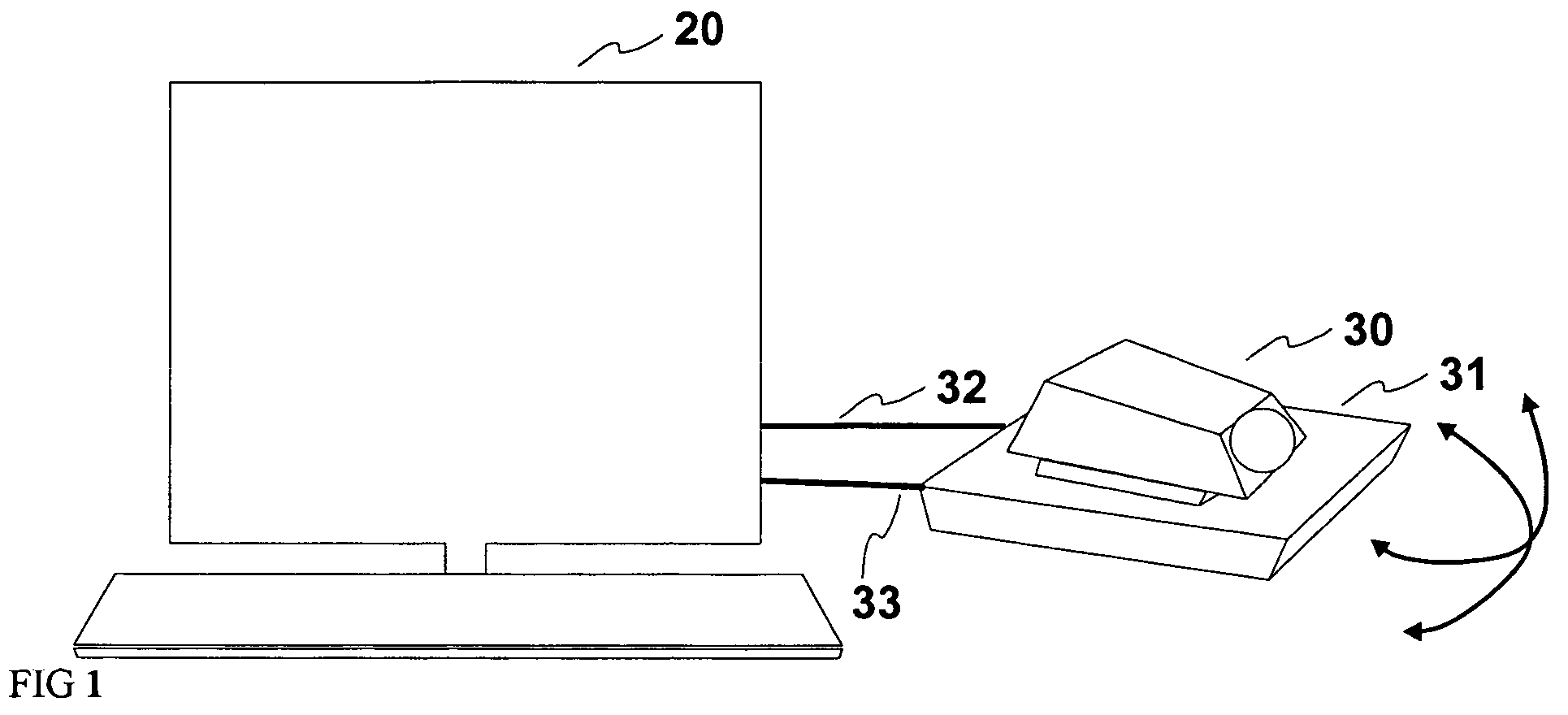 Method for using a wireless motorized camera mount for tracking in augmented reality