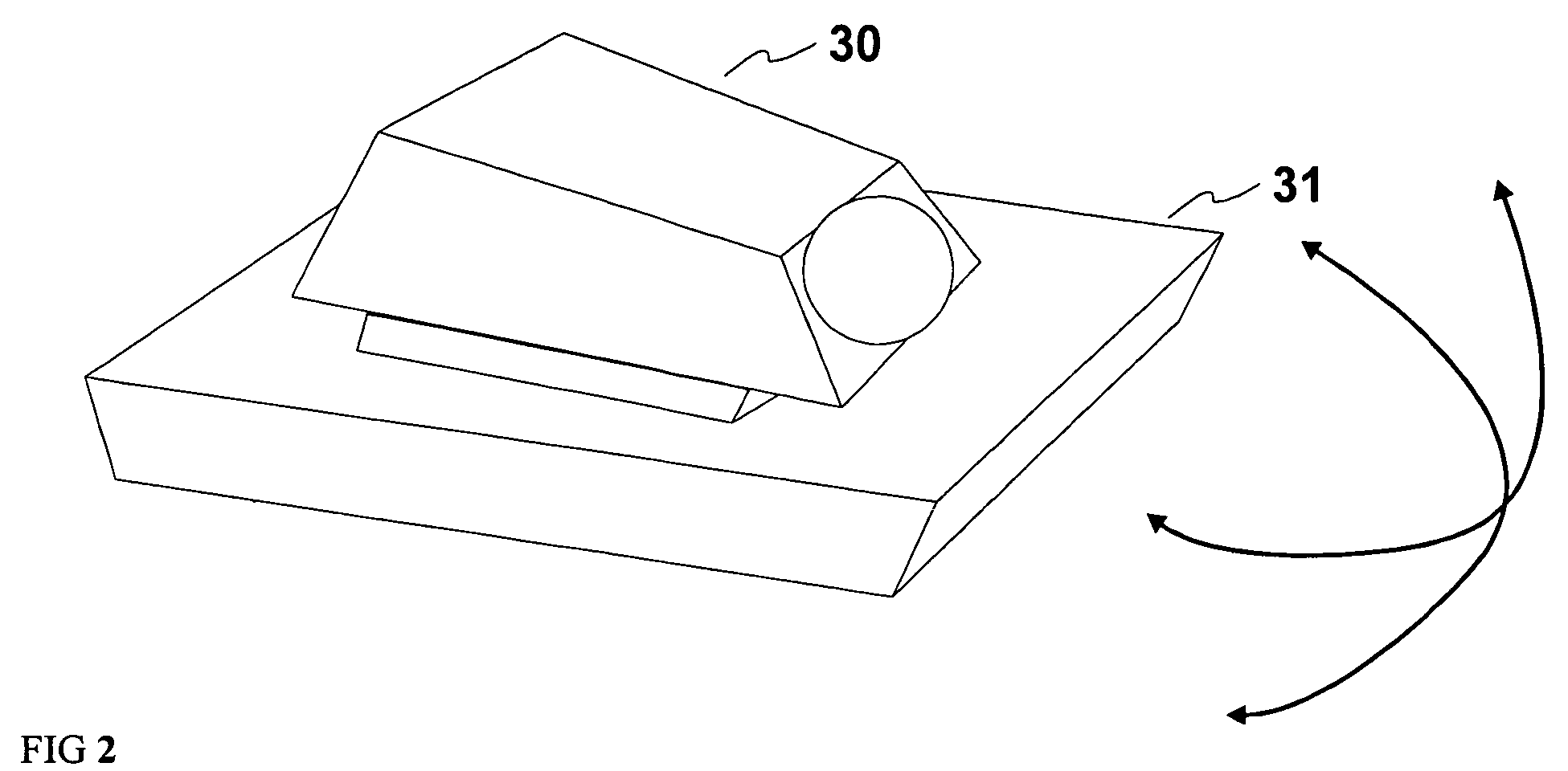 Method for using a wireless motorized camera mount for tracking in augmented reality