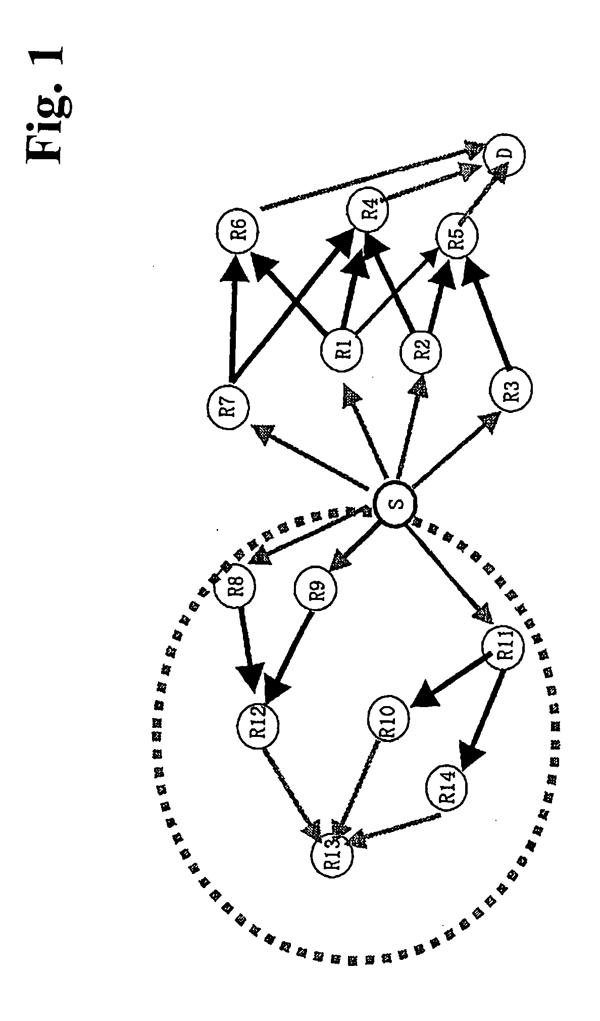 Communication System, a Repeater Terminal in a Communication System and a Communication Method