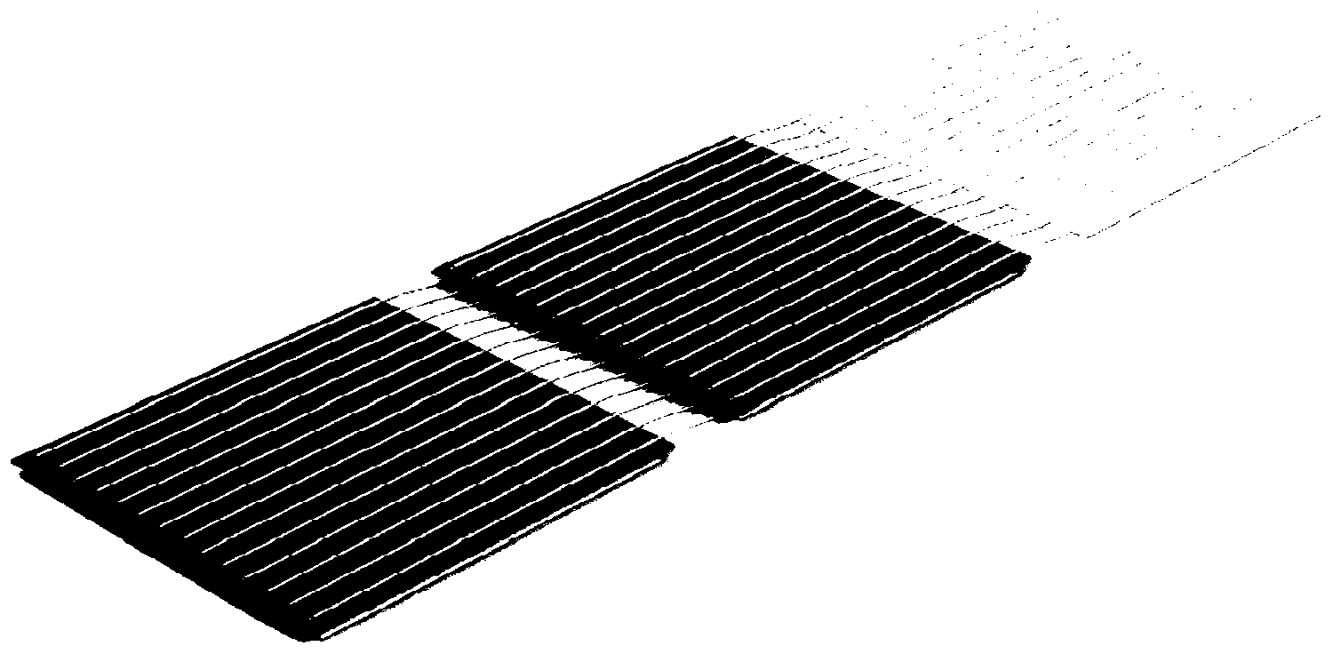 HIT (Heterojunction with Intrinsic Thin Layer) solar cell and electrode preparation and series connection methods thereof