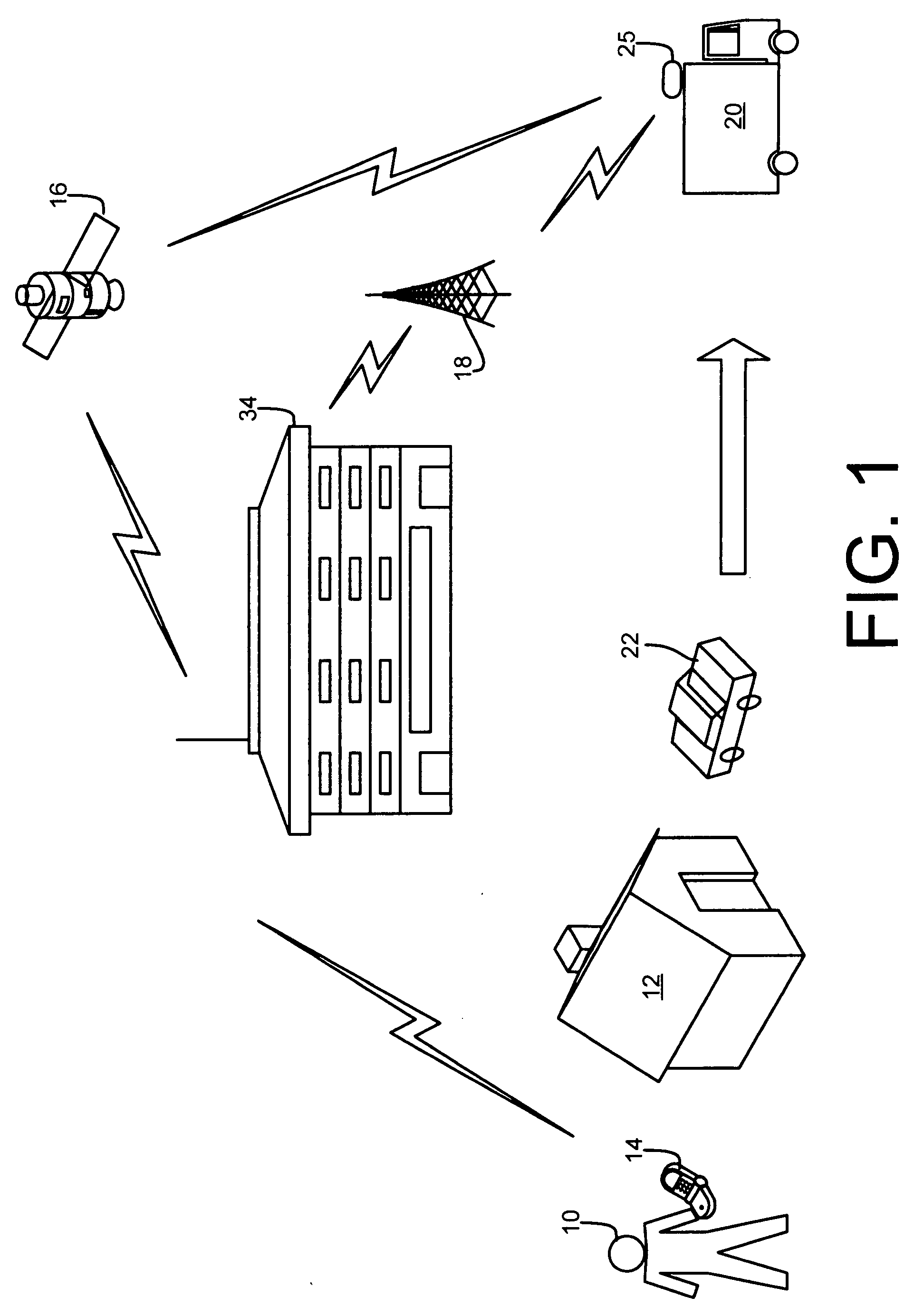 Parcel retrieval system and method