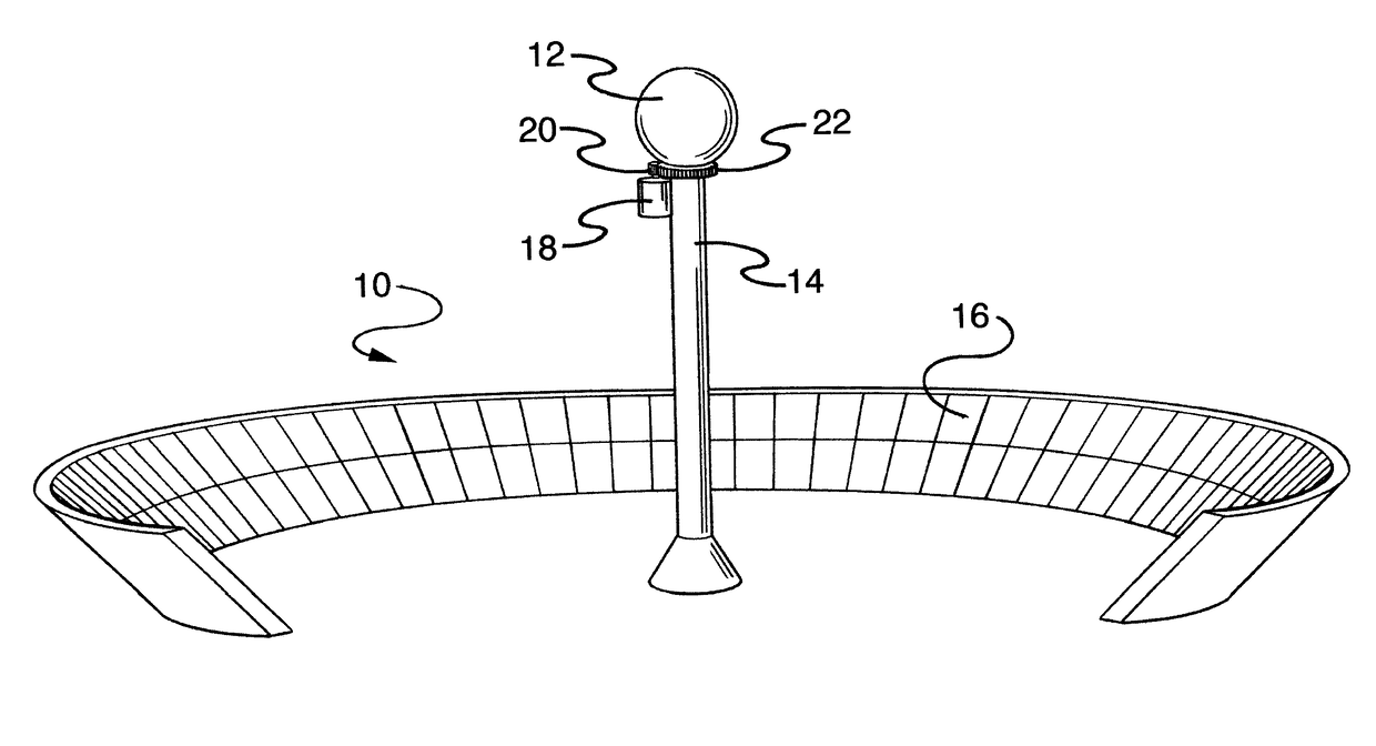 Solar power tower with spray nozzle and rotating receiver