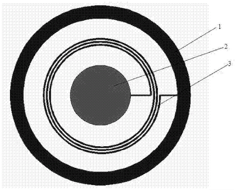 Wireless passive non-invasive MEMS intraocular pressure sensor and manufacturing method thereof