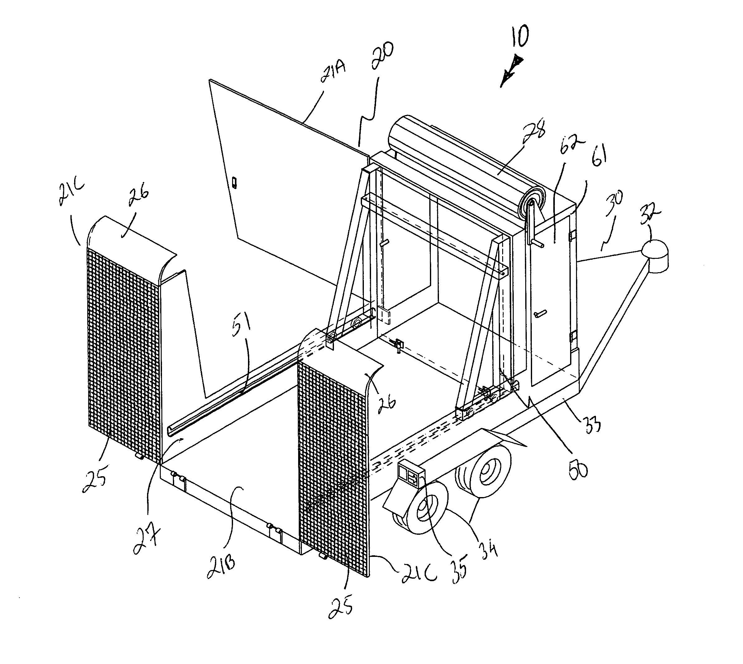 Material/equipment handling assembly