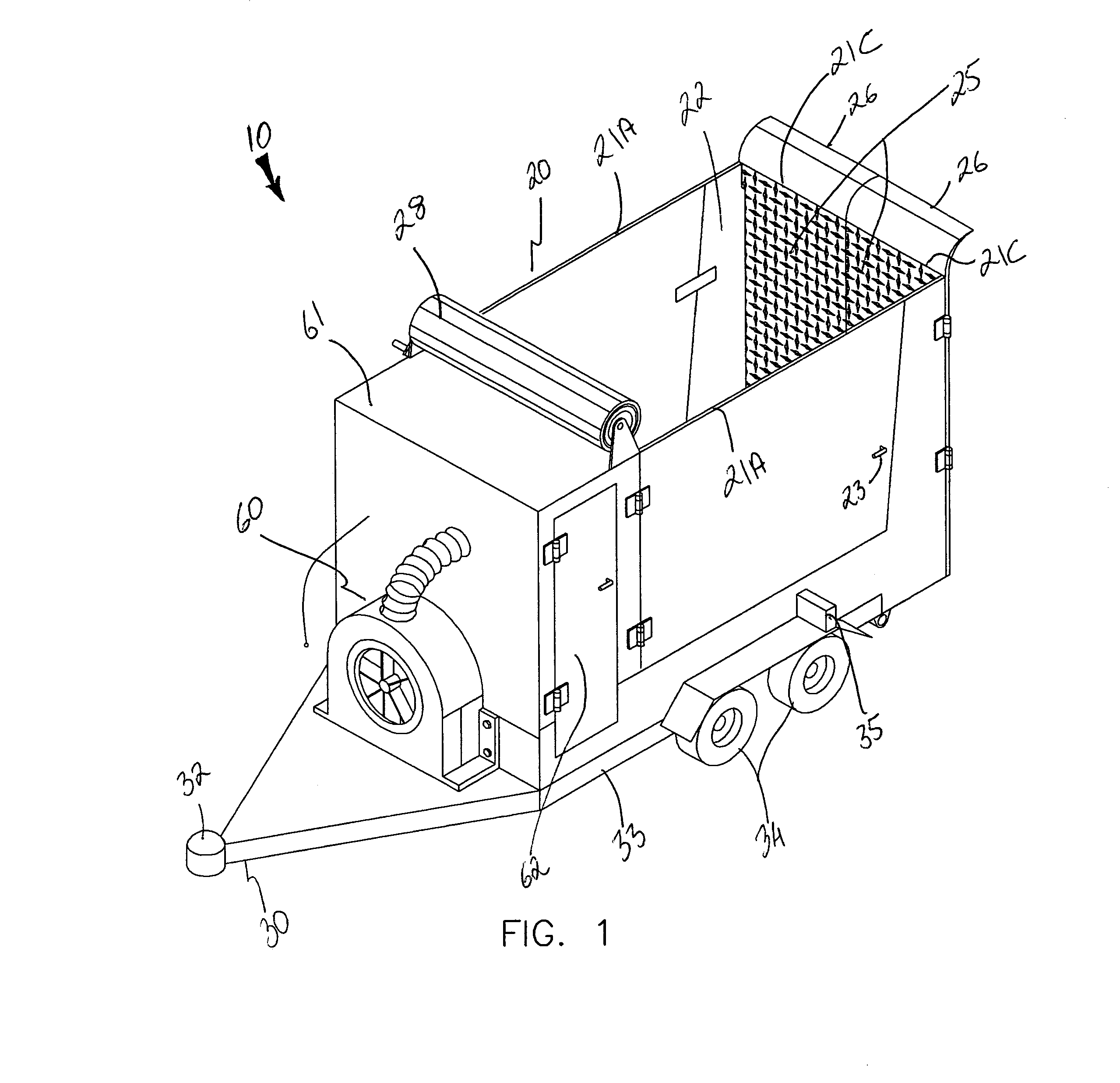 Material/equipment handling assembly