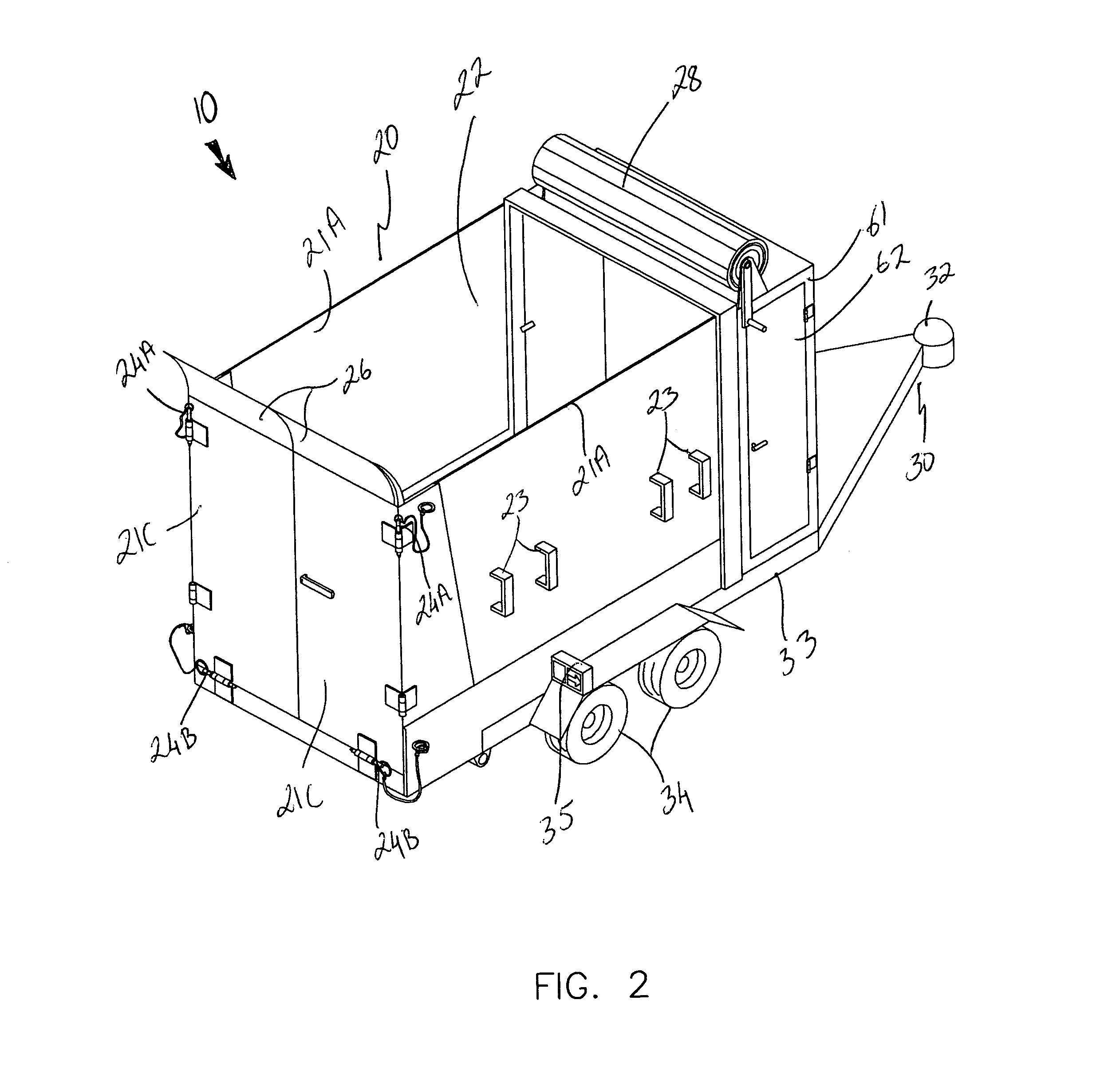 Material/equipment handling assembly