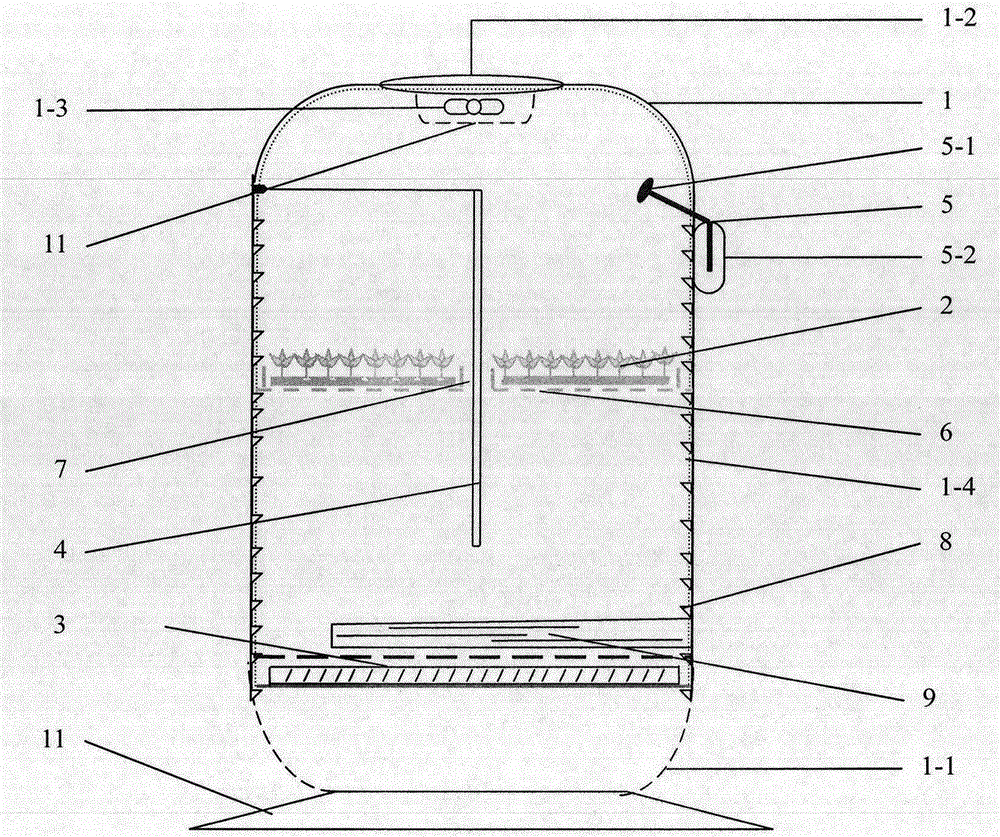 Ecological crust air purification device