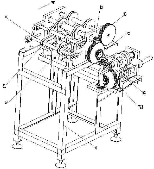 Chicken claw cutting machine