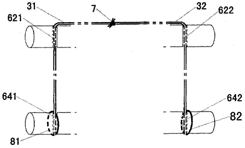 Rolling rope line winding method