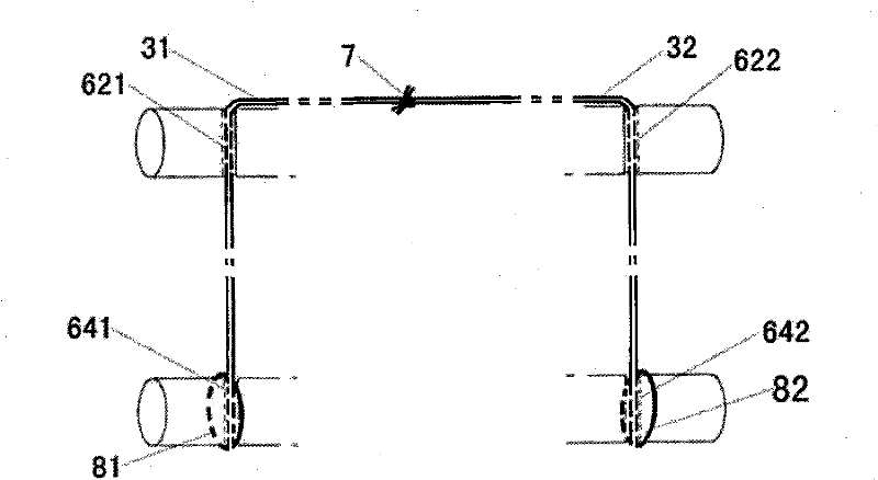 Rolling rope line winding method