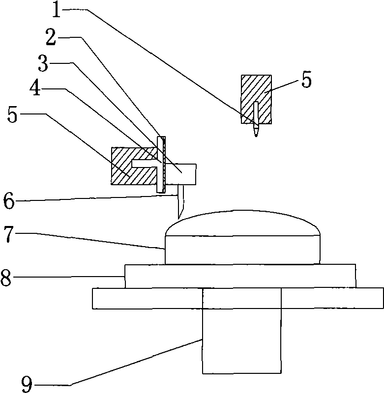 Processing control method of axial symmetry free-form surface of aspheric surface optical elements