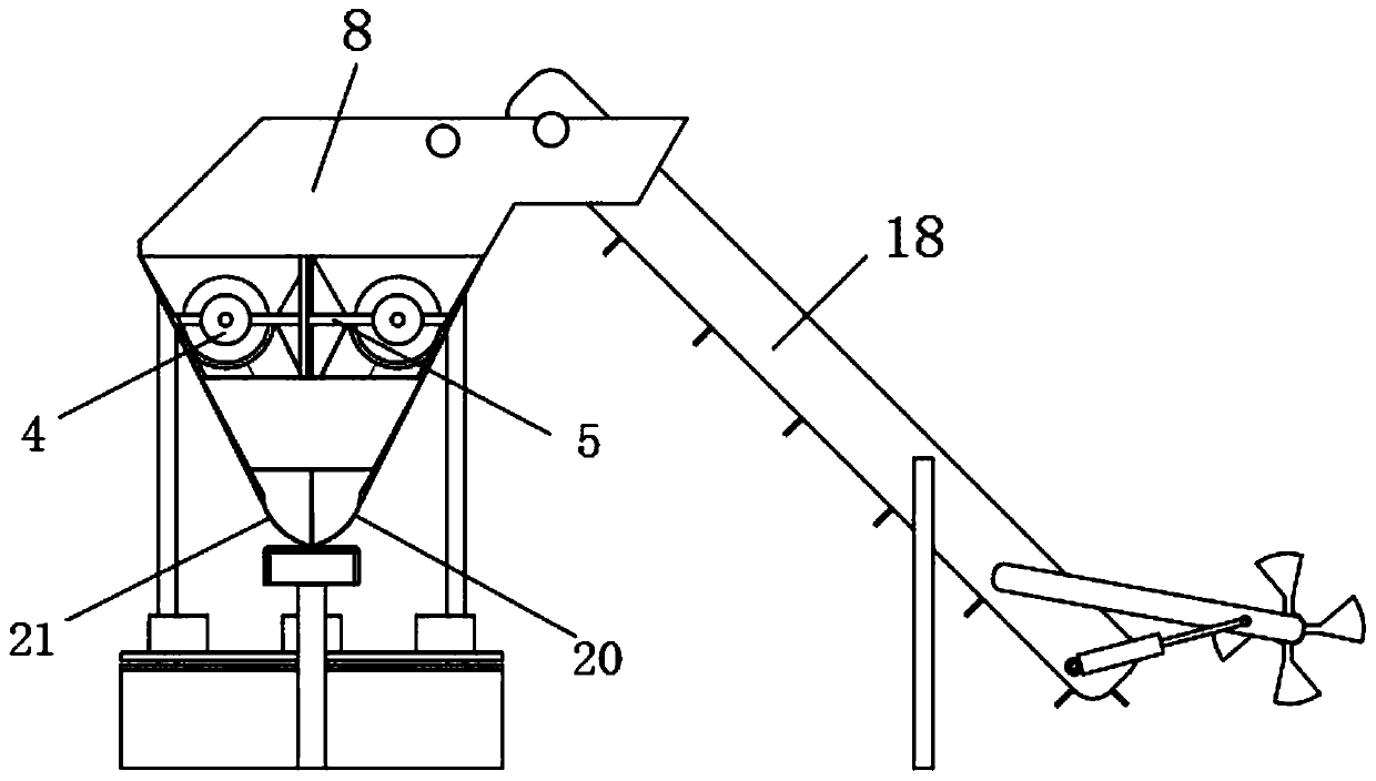 Environment monitoring device for geological exploration