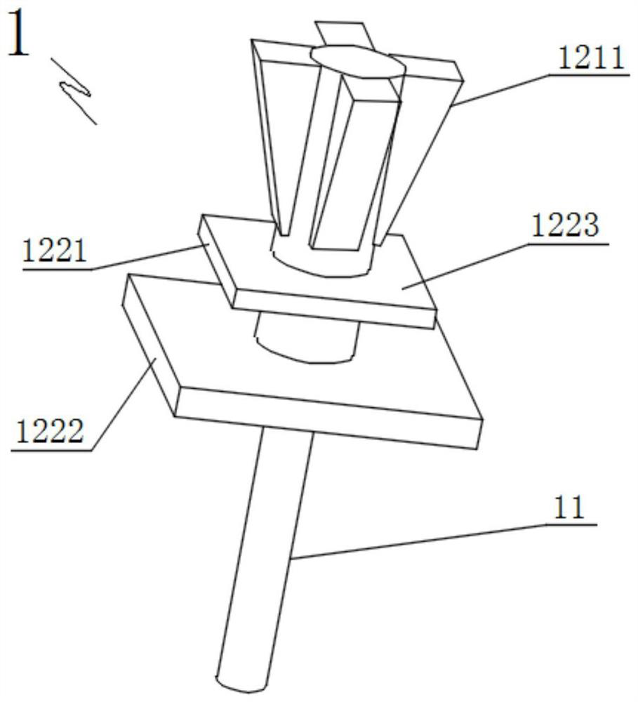 Half-wrapped GFRP shear connector, structural wallboard and processing method of wallboard