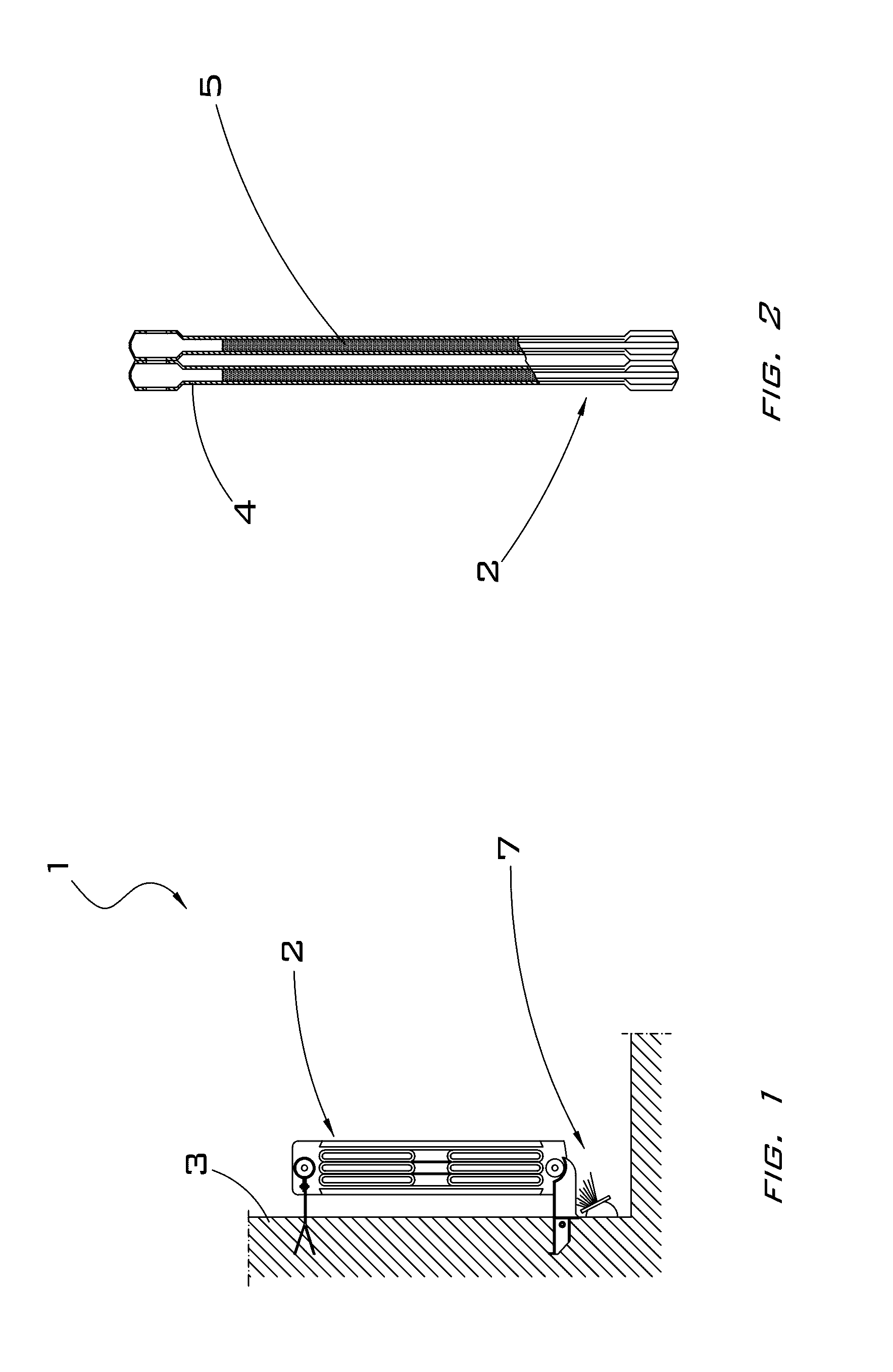 Radiator for hot-water heating, in particular for heating systems for civil use