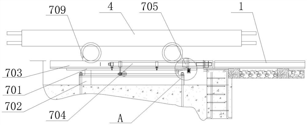 Rotating platform for support installation