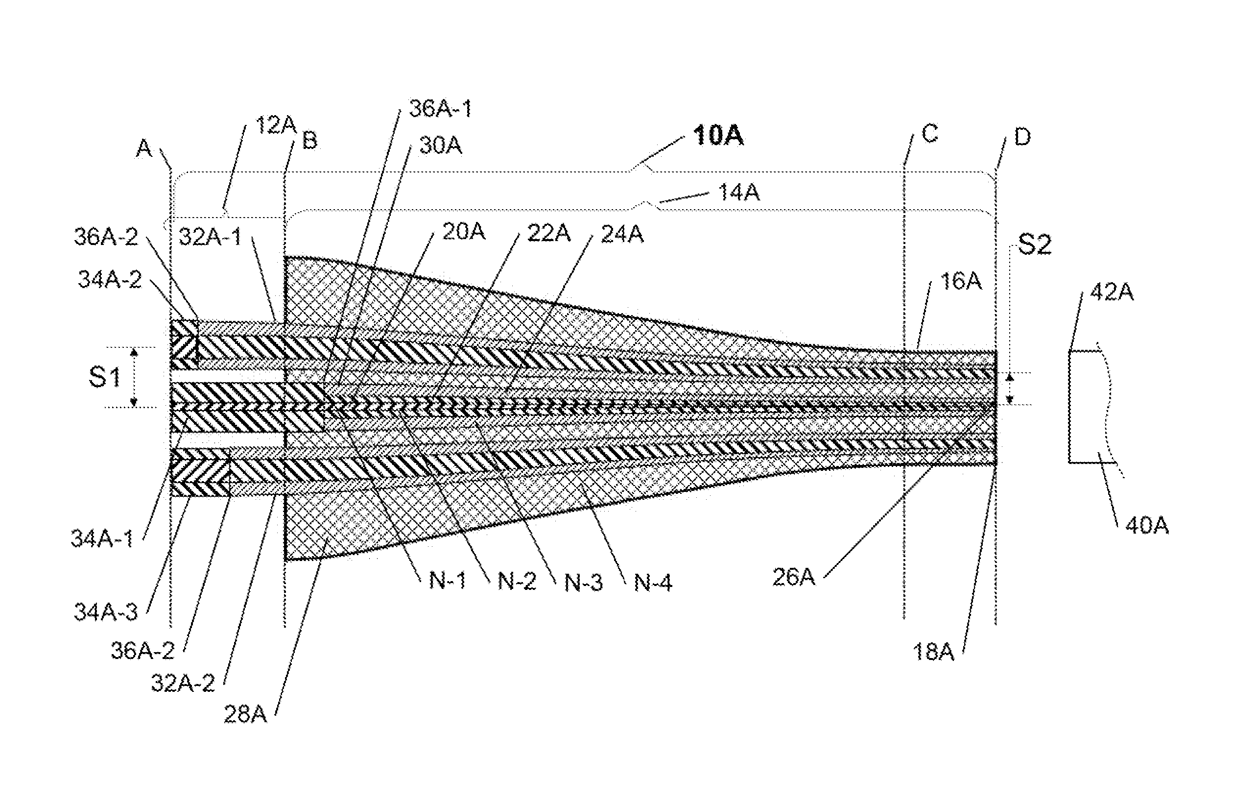 Optical component assembly for use with an optical device