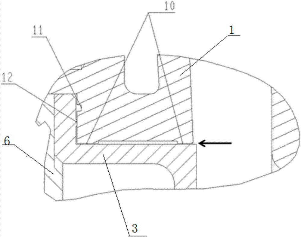 Supercharger with combined sealing structure of double-sided turbine