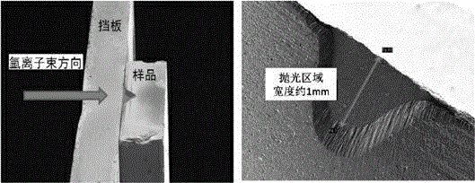 Argon ion polishing/scanning electron microscope analyzing and sampling method for shale samples