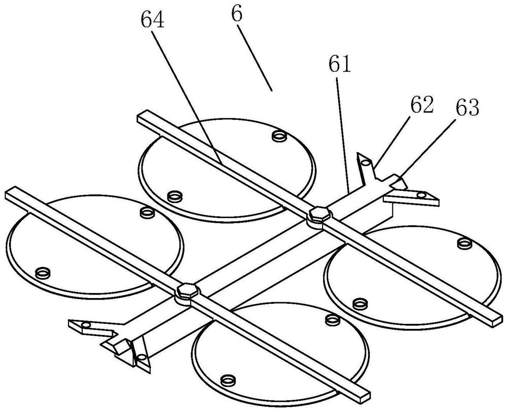 Universal modular chassis structure for new energy automobile