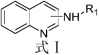 Aminoquinoline compounds, and preparation method and application thereof