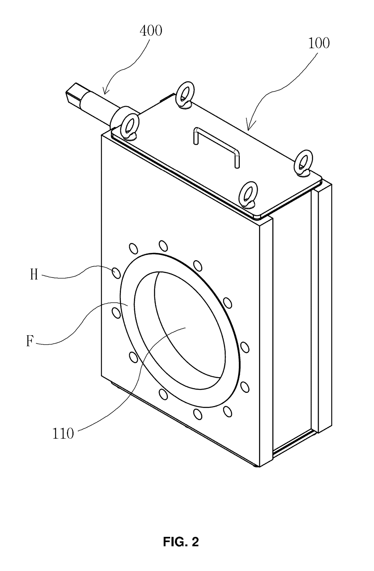 Line blind valve