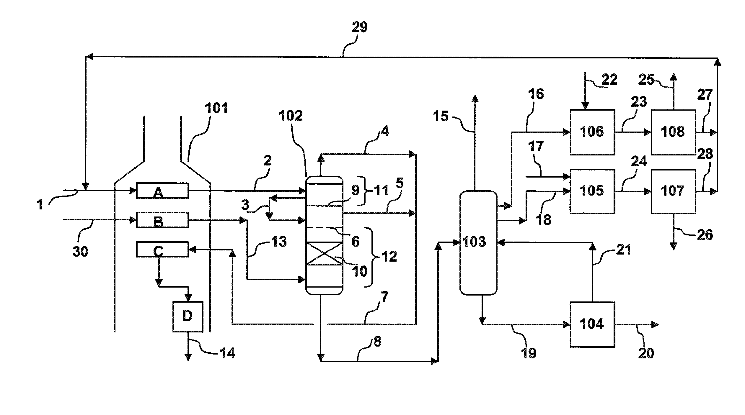 Process for Cracking Heavy Hydrocarbon Feed