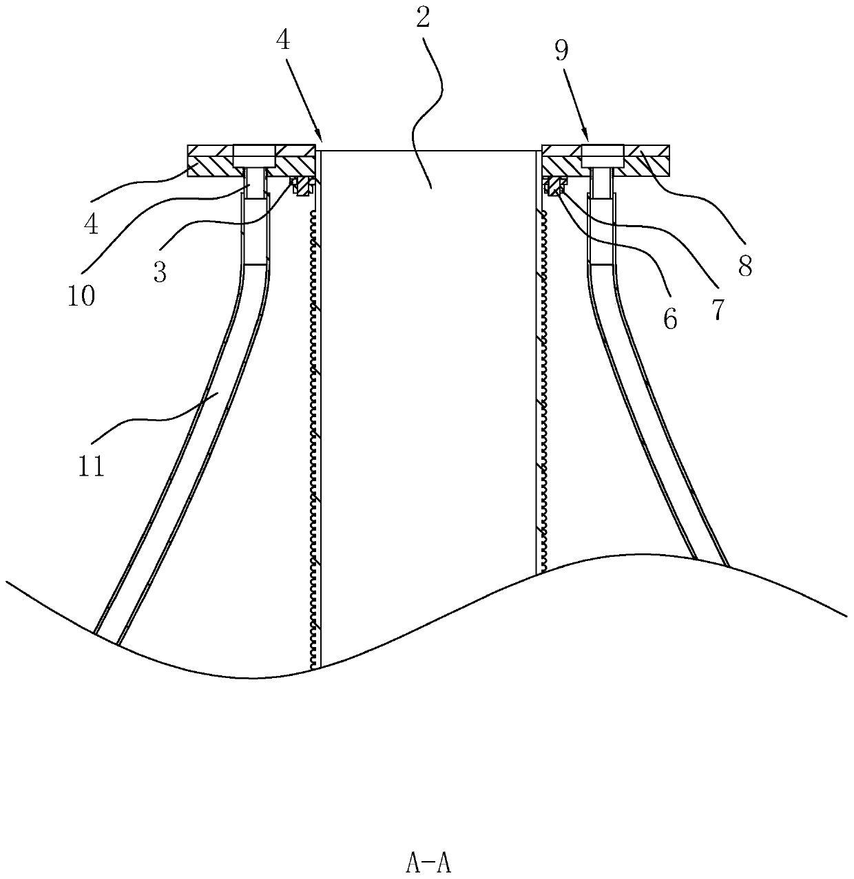 Cleaning system of central air-conditioning air outlet pipeline