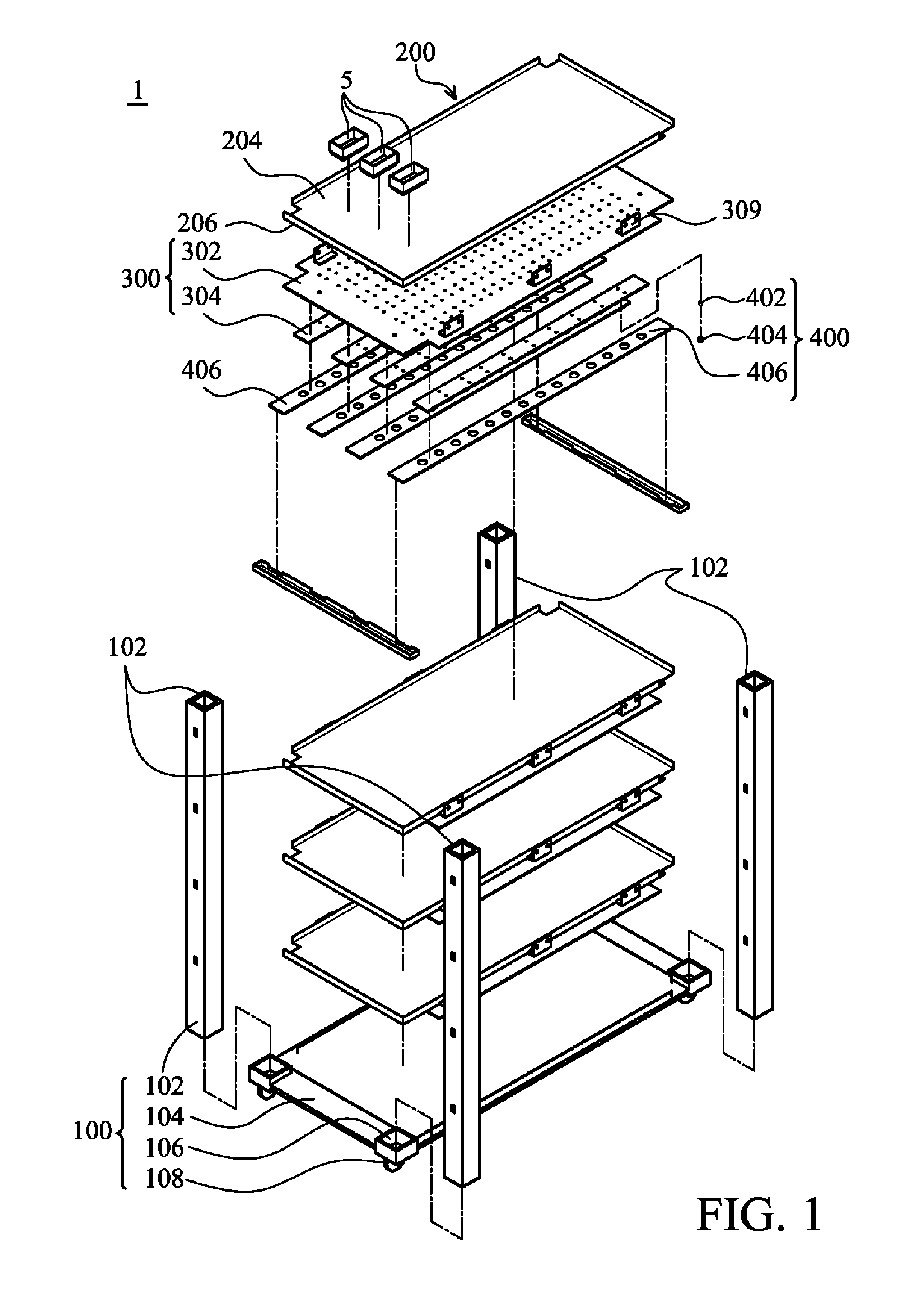 Trolly and illumination module thereof