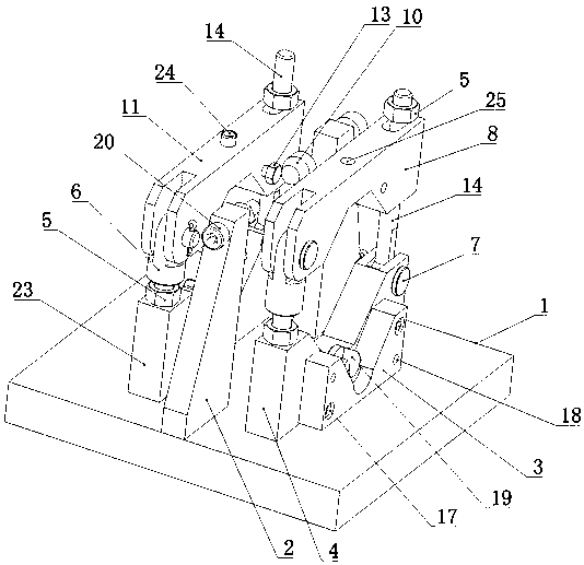 Mistake-proofing tool for connecting piece machining