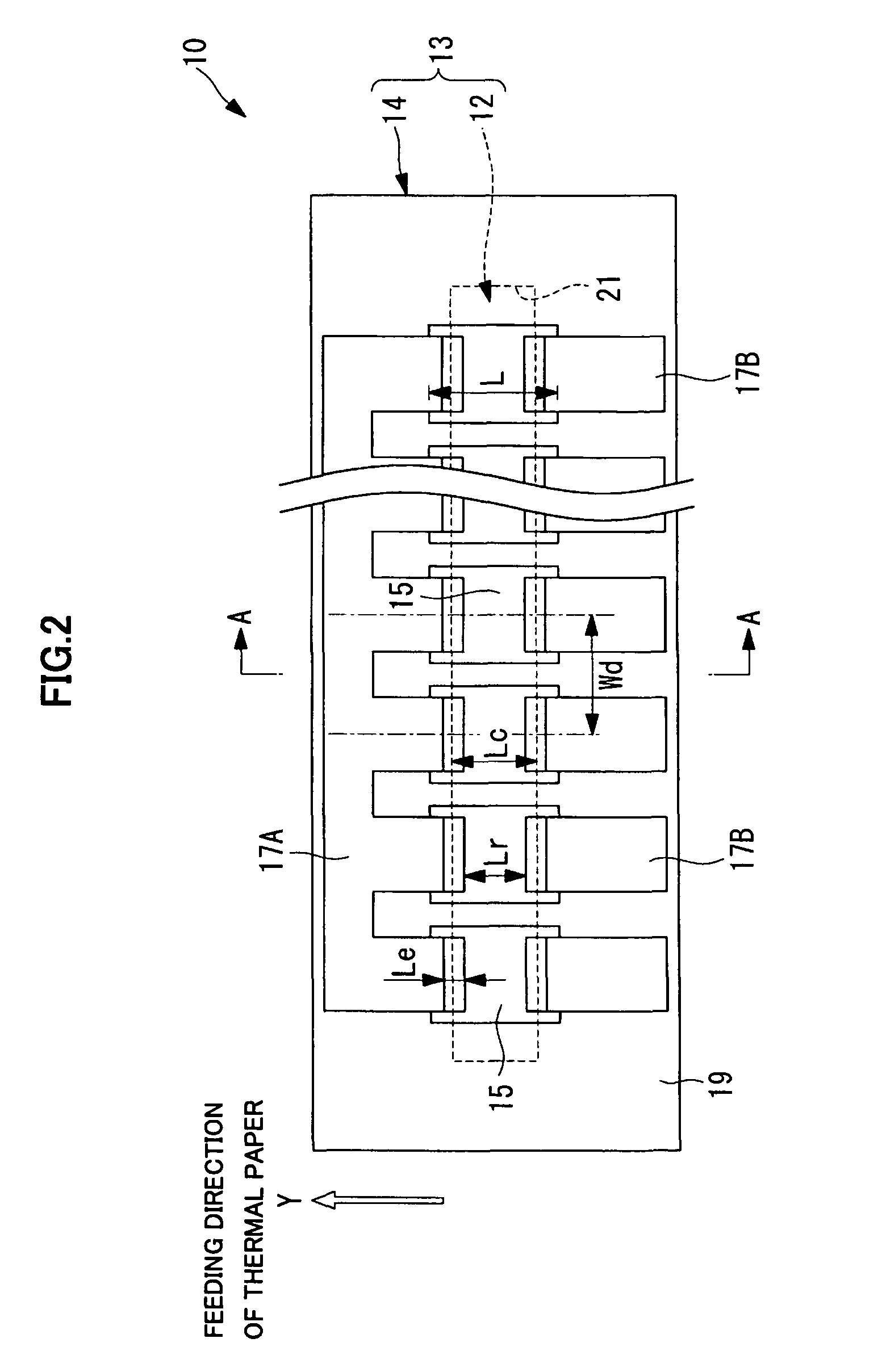 Thermal head, thermal printer and manufacturing method for the thermal head