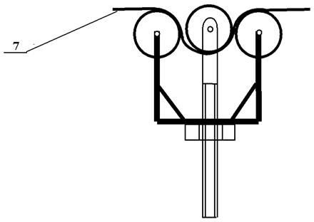 Simple tensioner of lossless steel cables