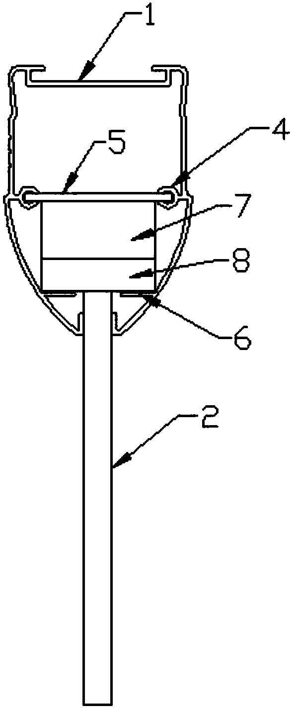 Fire emergency lighting system applied to ships