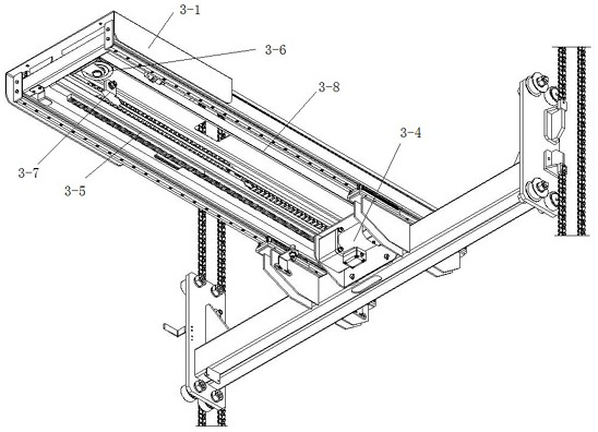 Single-layer blanking device for high pressure forming machine