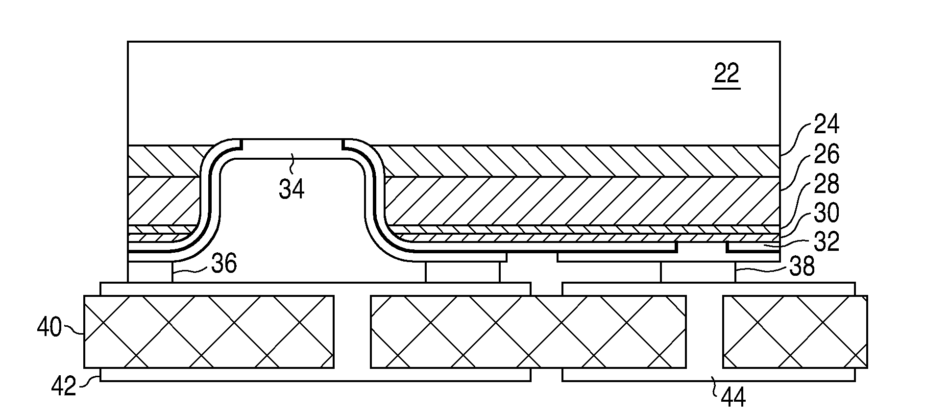 Contact for a semiconductor light emitting device