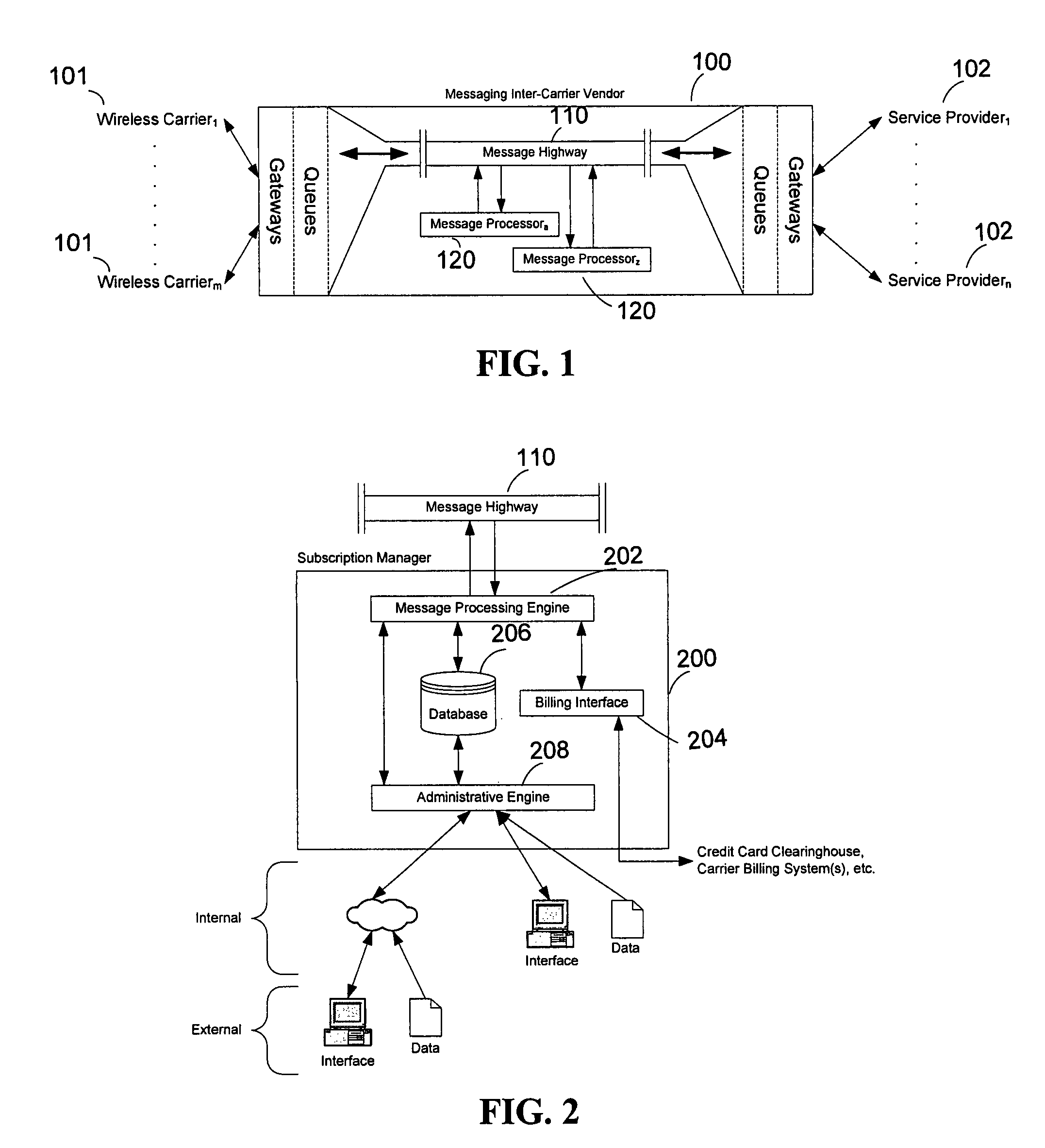 System and method for subscription management