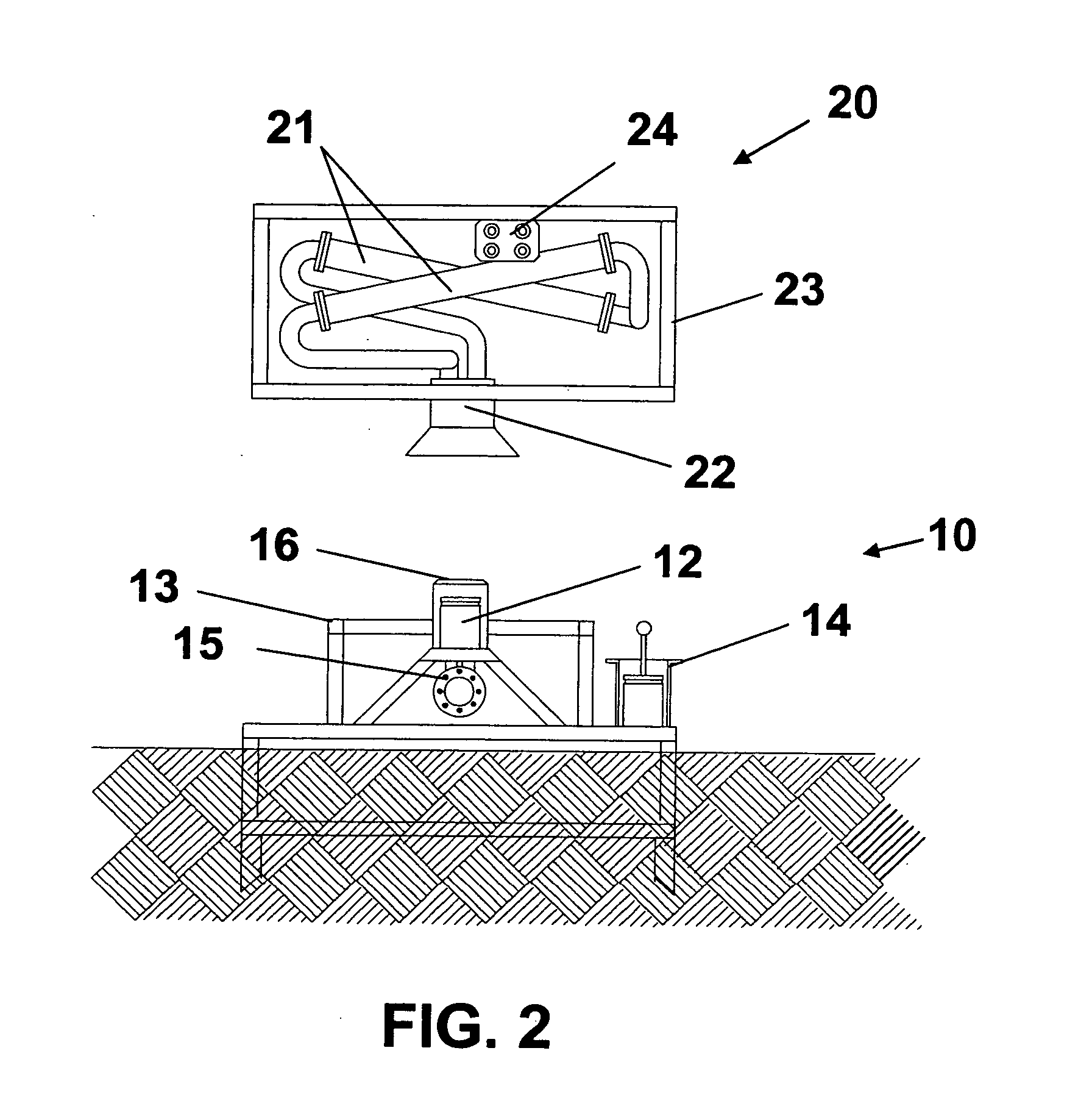 Subsea petroleum production system method of installation and use of the same